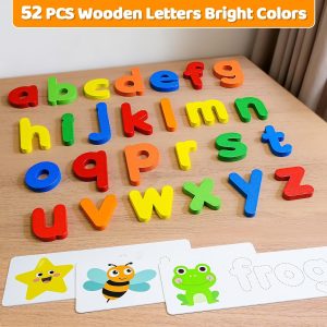 Wooden spelling game
